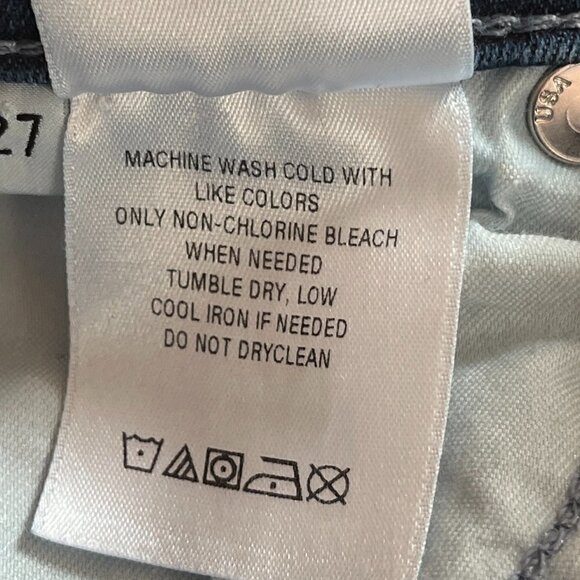 Hudson Krista Super Skinny jeans distressed 27 medium wash - Picture 6 of 6